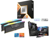 AMD Ryzen 9 9950X3D, MSI MPG X870e Carbon Wifi, Corsair Vengeance 32GB
