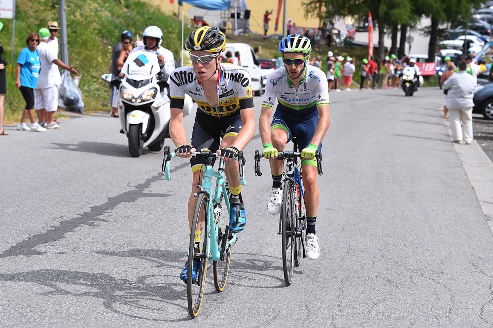 Steven Kruijswijk and Adam Yates
