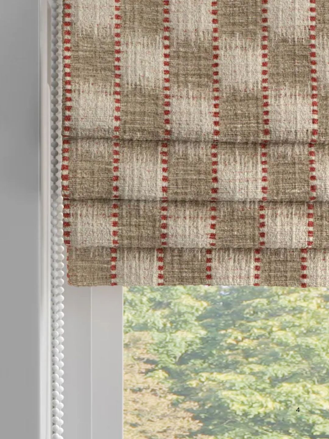 Next, Jacquard Made to Measure Roman Blind