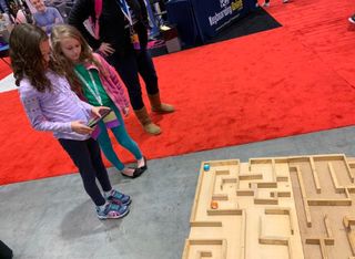 Wooden mazes for Sphero robots