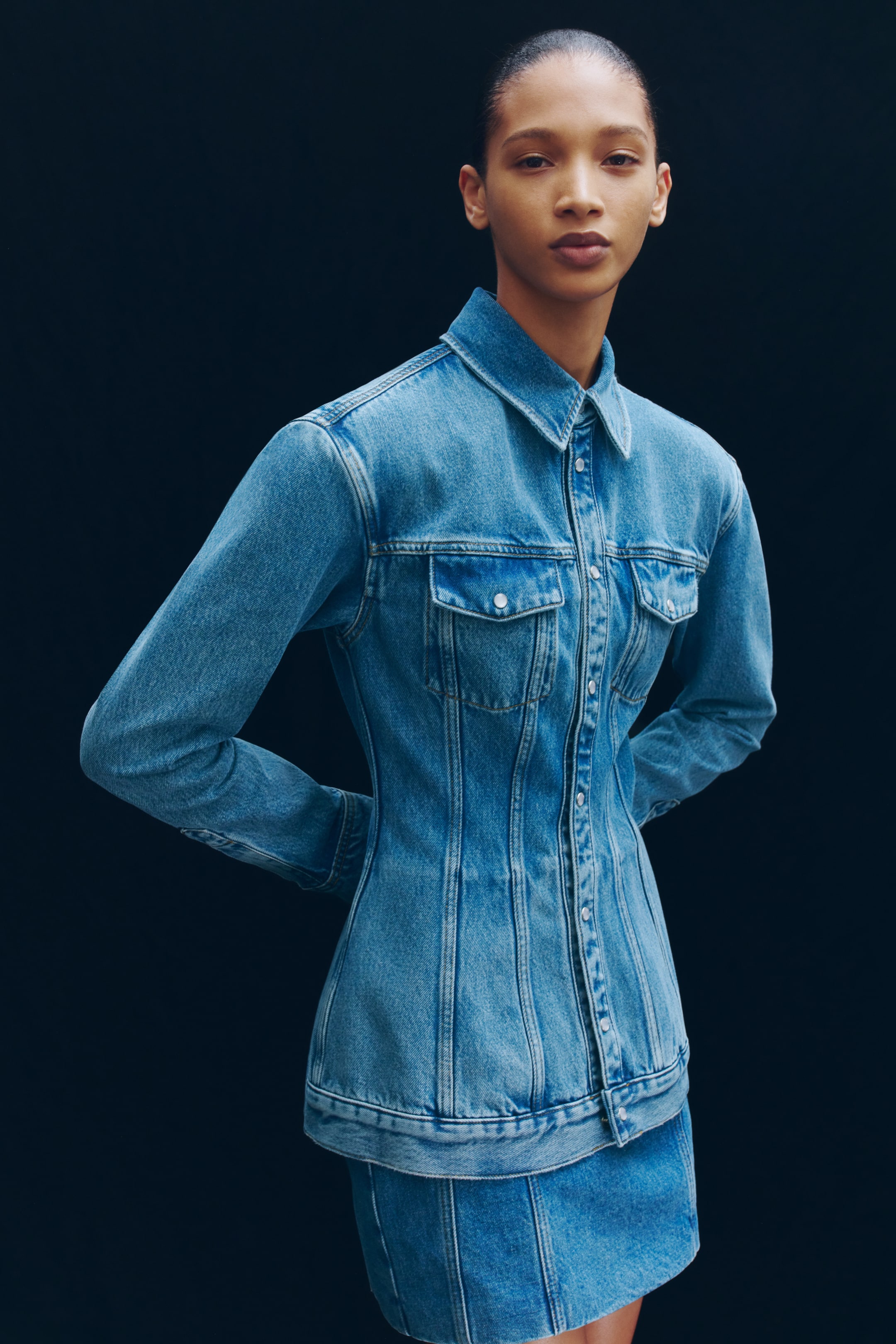 Denim Hourglass Jacket