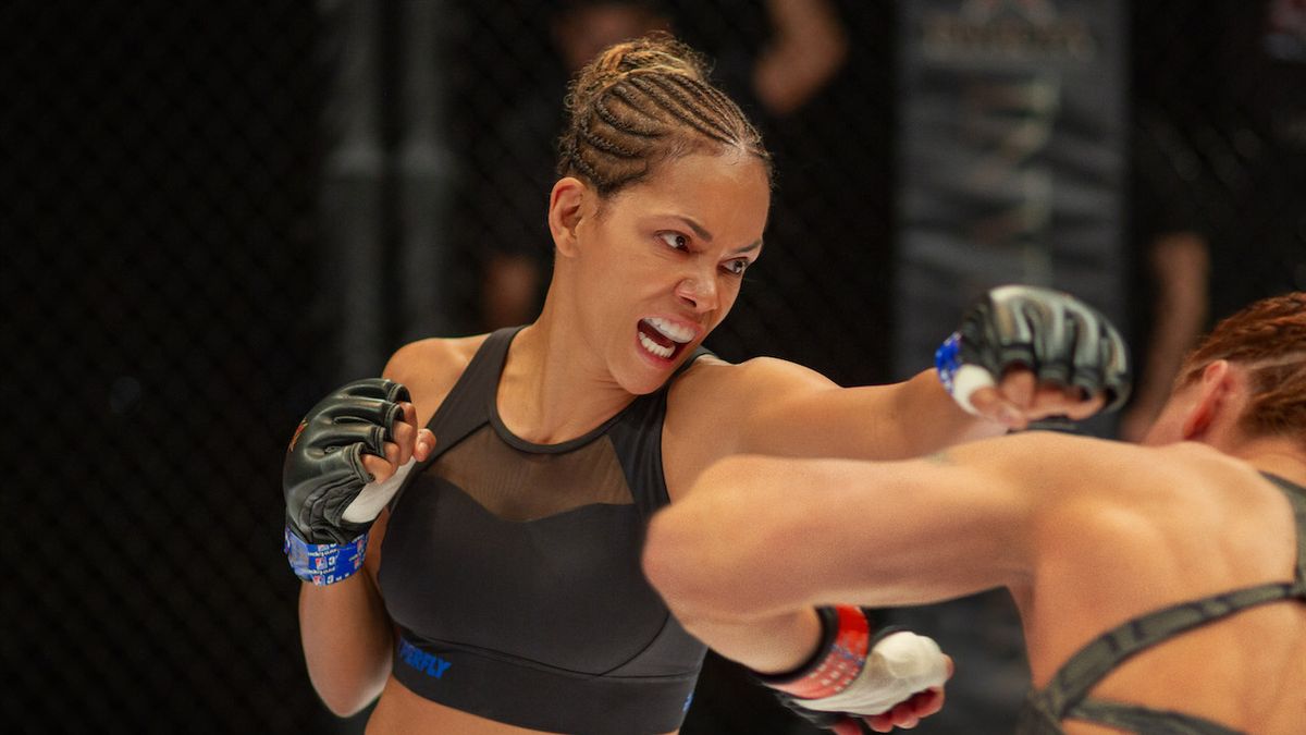 Halle Berry fighting in Bruised