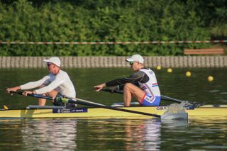 Dom Jackson rowing pairs