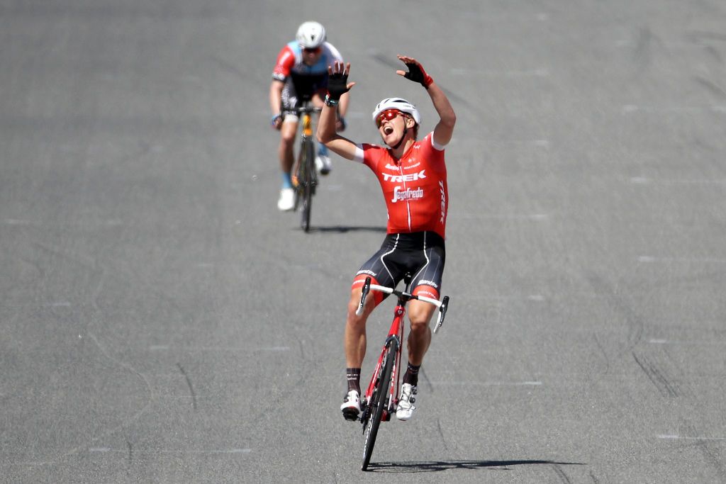 during stage three of the 13th Amgen Tour of California, a 197km stage from King City to Laguna Seca on May 15, 2018 in Monterey, California.