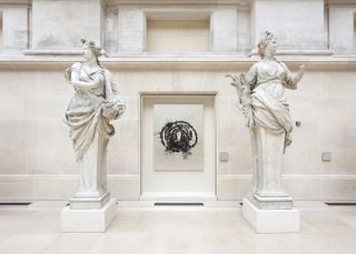 La rose du Louvre, 2019, by Jean-Michel Othoniel