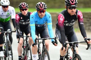 Chris Lawless on the final day of the Tour de Yorkshire.