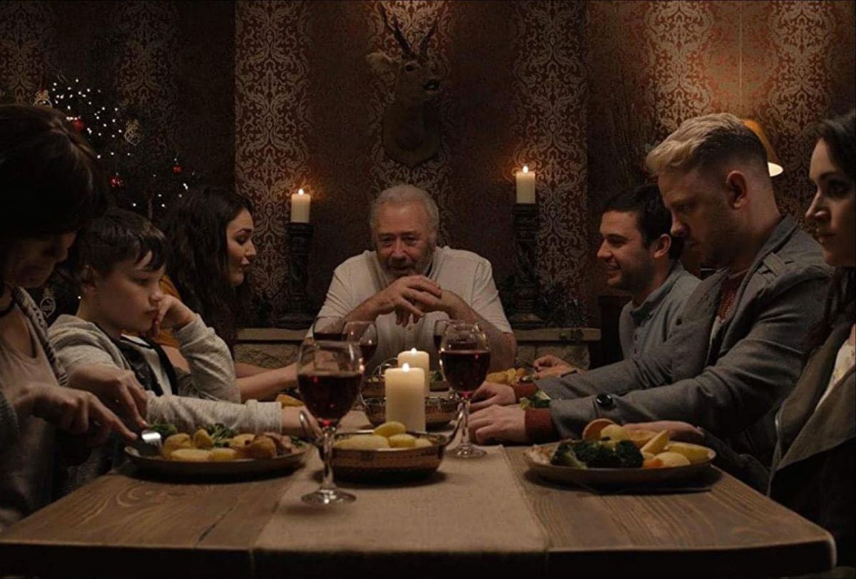 A Christmas Eve dinner in &#039;Hosts.&#039;