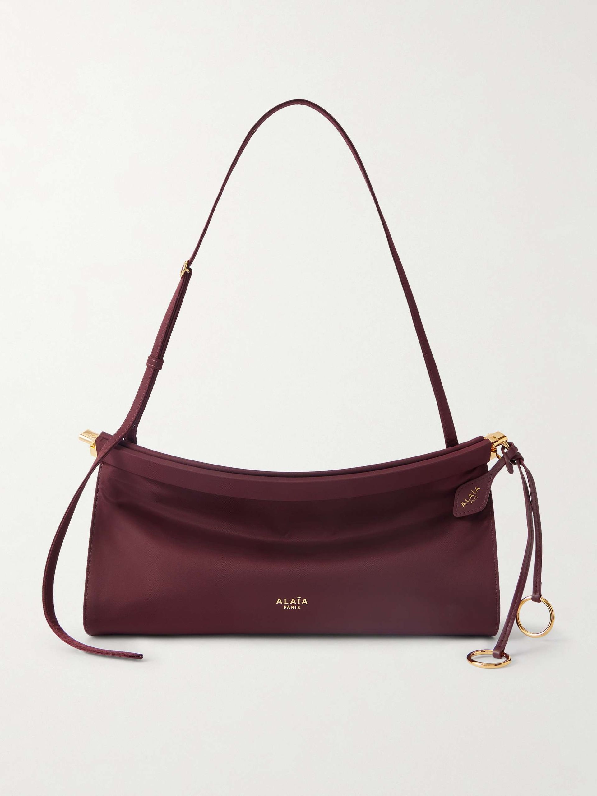 Le Click E/w Medium Satin-Twill Shoulder Bag