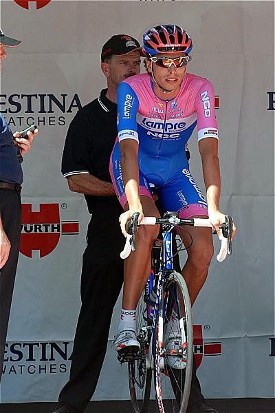 Alessandro Ballan (Lampre) just wanted to survive today.