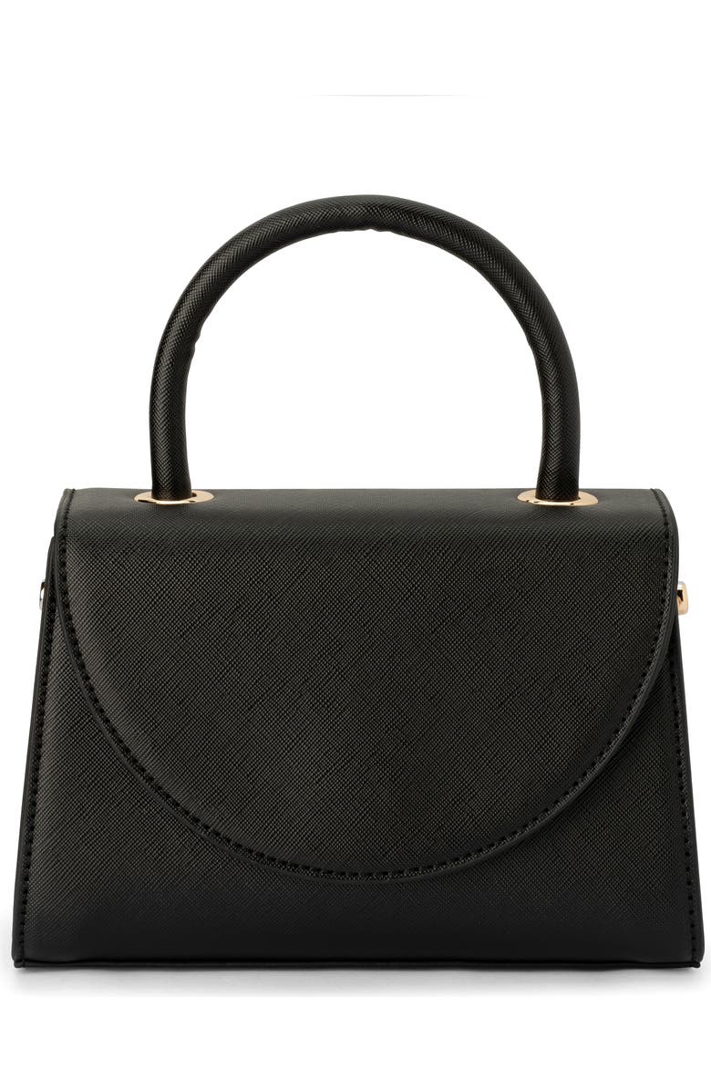 Sasha Faux Leather Top Handle Bag