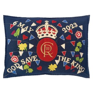 Coronation decoration cushion