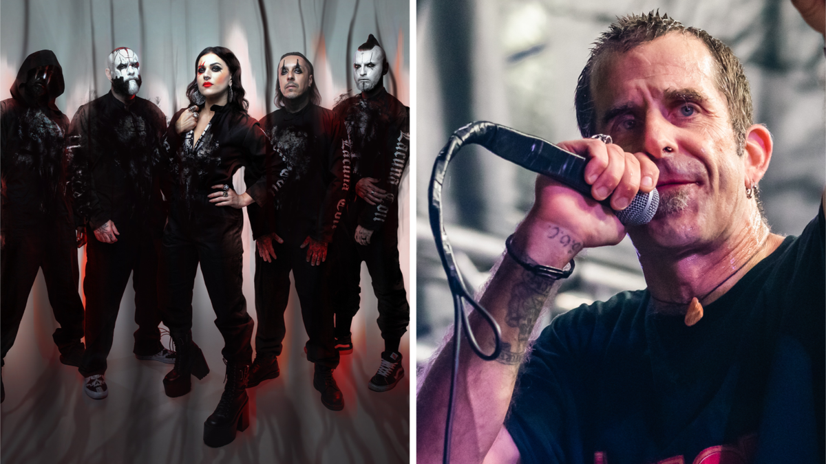 Lacuna Coil in 2024, next to Lamb Of God onstage in 2023