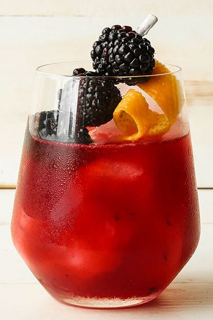 Tequila Blackberry Punch 