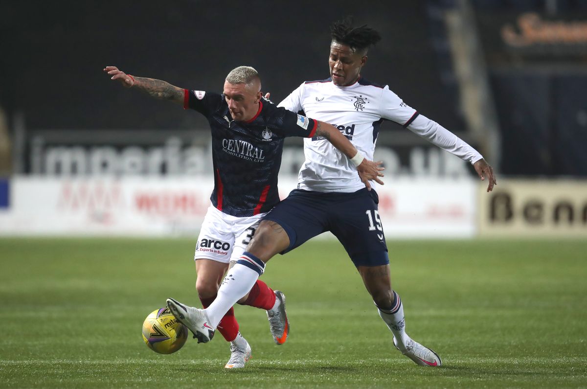 Falkirk v Rangers – Scottish League Cup – Second Round – Falkirk Stadium