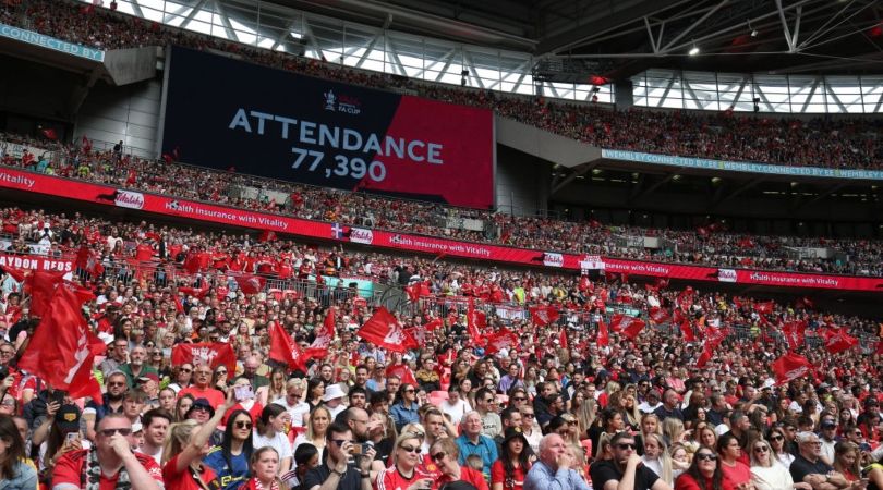 Women&#039;s FA Cup final 2023 attendance