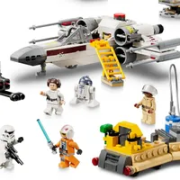 Lego Luke's Red Five X-Wing