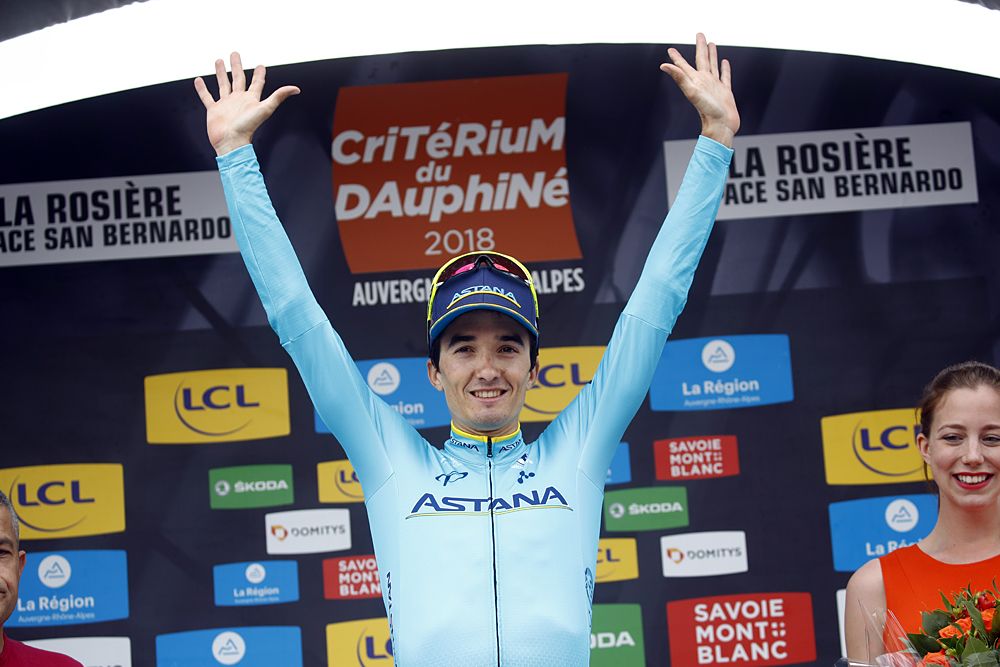 Pello Bilbao (Astana) wins stage 6 at Criterium du Dauphine