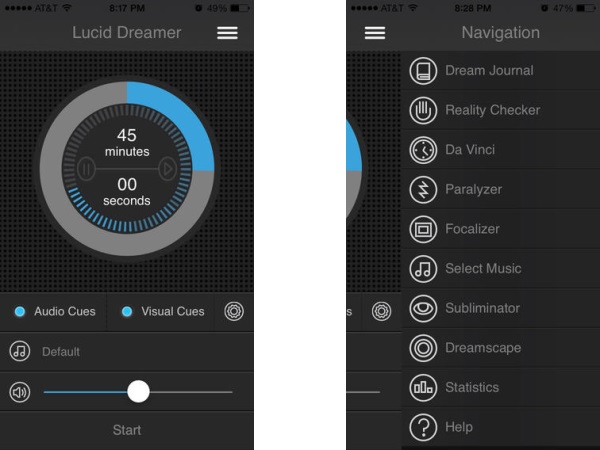 best sleep app: Lucid Dreamer