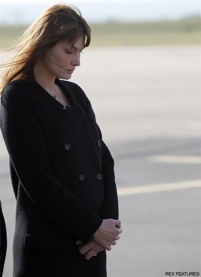 Carla Bruni - Carla Bruni expecting twins? - Carla Bruni expecting - Carla Bruni Pregnant - Marie Claire - Marie Claire UK