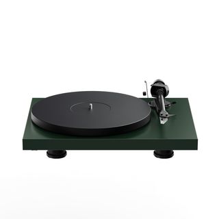 Pro-Ject Debut Evo 2 in satin fir green finish