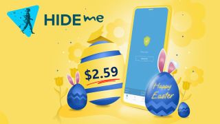 Hide.me Easter Deal ad