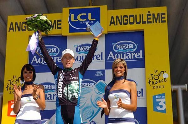 For a while it looked like Leipheimer might win the Tour