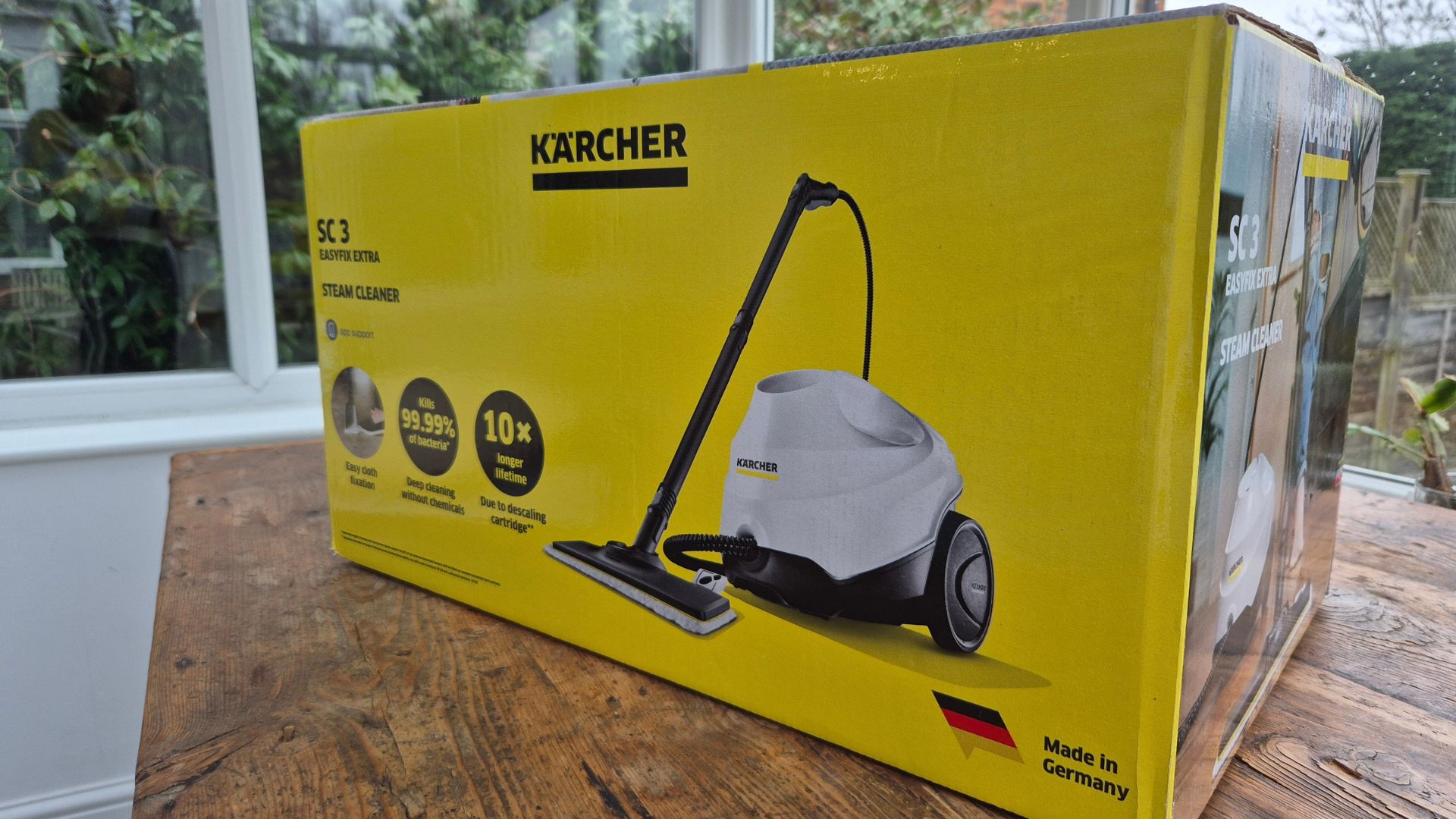 Testing the Karcher SC3 Steam Cleaner