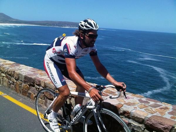 Ren&eacute; Haselbacher trains in South Africa