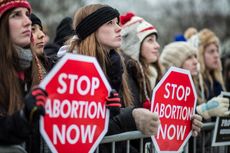 Anti-abortion activists