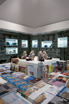 The Claudio Nardi-designed bookshop