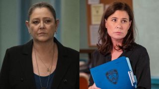 Camryn Manheim as Dixon and Maura Tierney as Brady in Law & Order