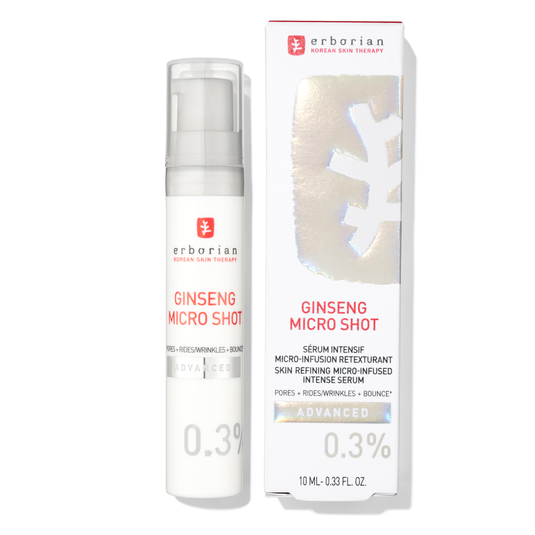 Erborian Ginseng Micro Shot - Advanced 0.3% 10ml