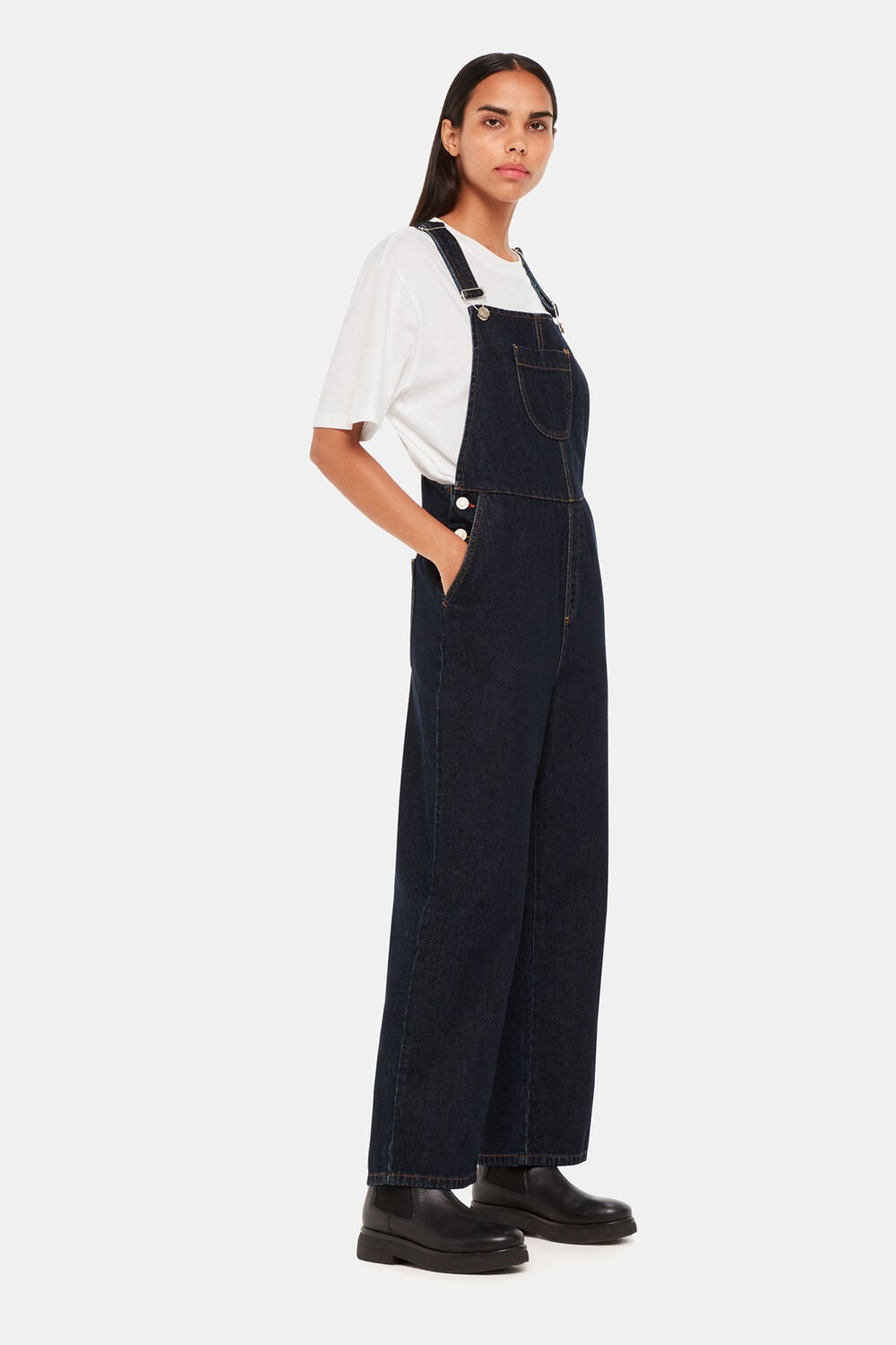 Dark Denim Leni Dungaree