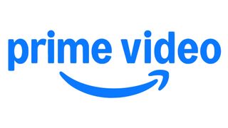 A screenshot of the Prime Video logo with blue text on a white background 2026.