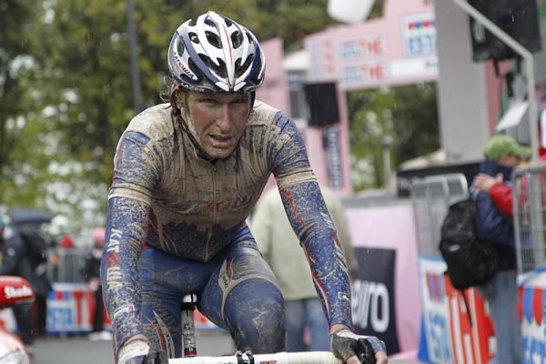 Vladimir Karpets (Katusha) finishes stage 7.
