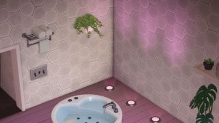 Animal Crossing: Use soft pink lighting to add a twist to neutral rooms