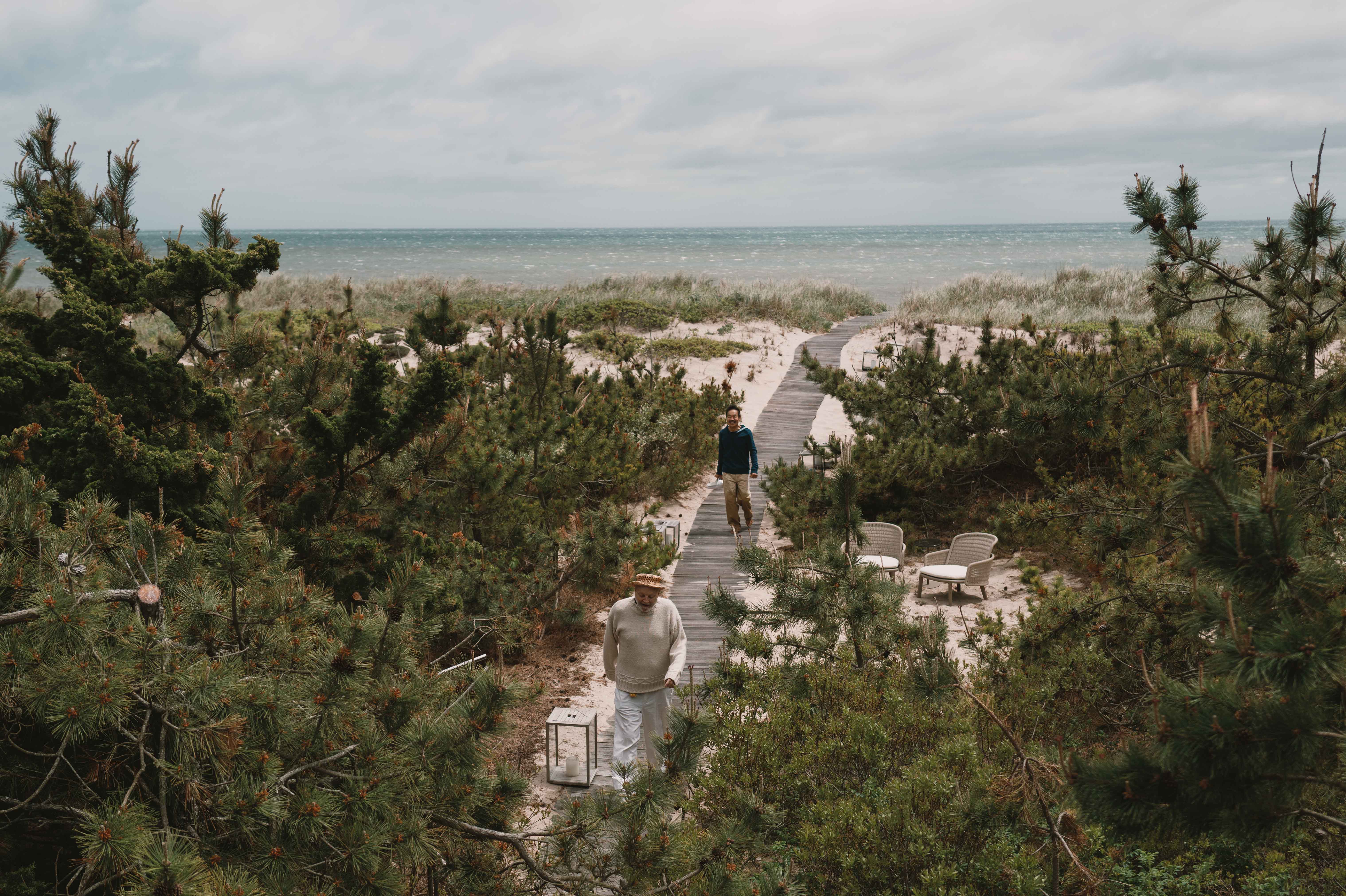 Yabu Pushelberg home in Amagansett