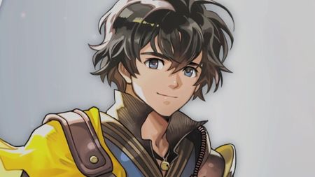 Another Eden Begins male protagonist in yellow jacket