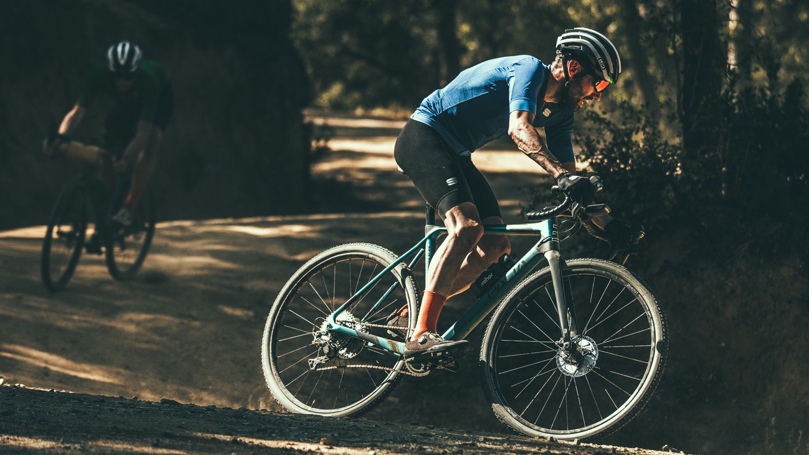 power meter on gravel bike