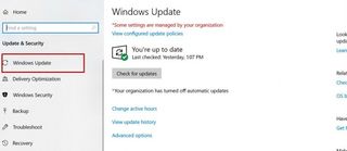 4 windows update page