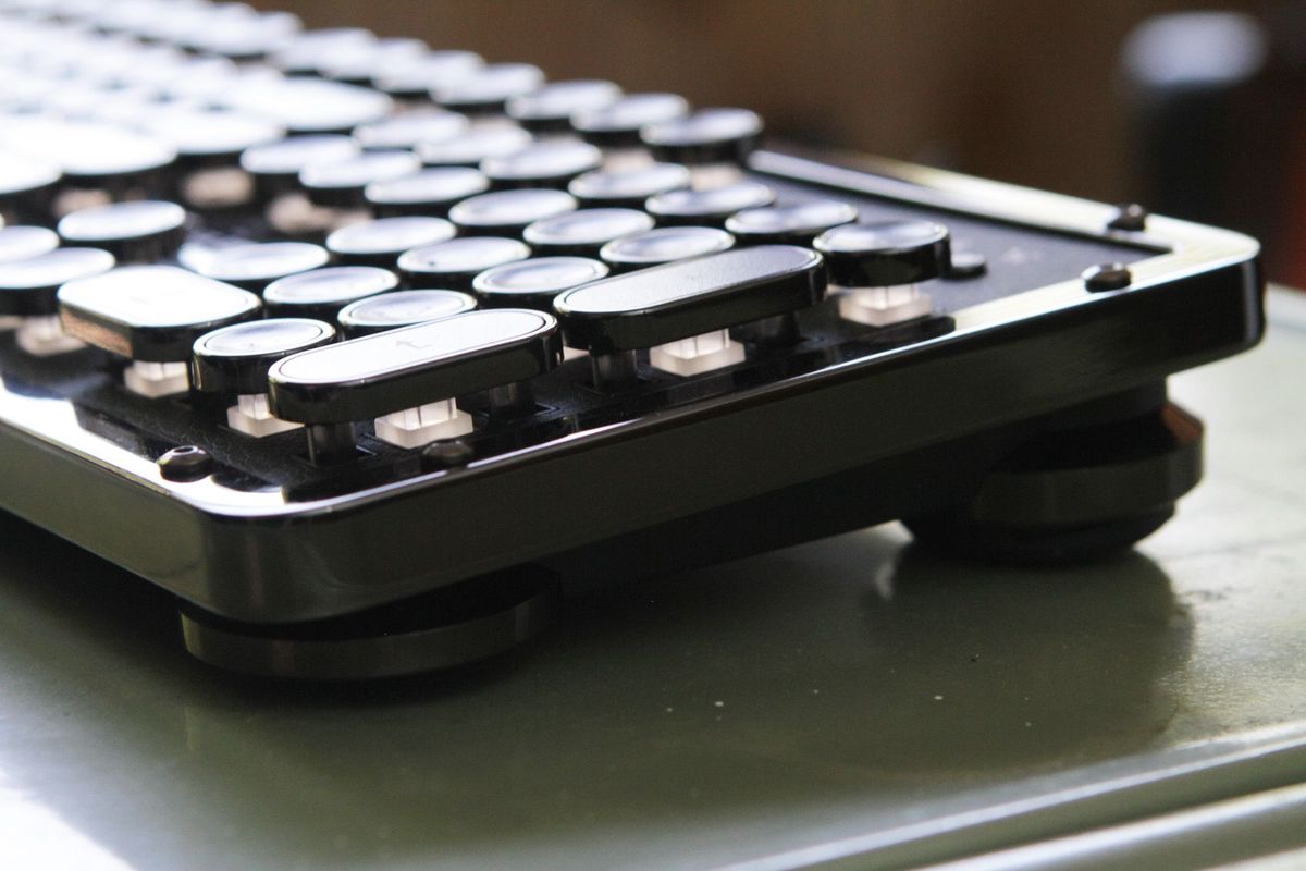 Steampunk Surprise Azio’s Retro Classic Mechanical Keyboards Tom's