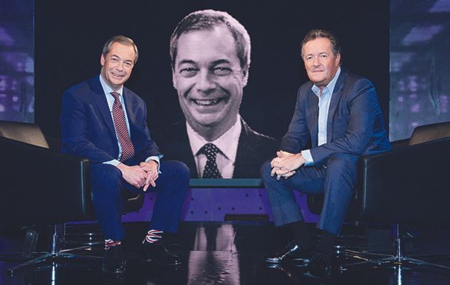 Originally scheduled for 3 February, but pulled due to the Stoke by-election, Nigel Farage is now Piers Morgan’s final guest this series.