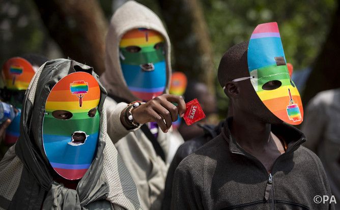 A rare Kenyan protest against new homophobic legislation