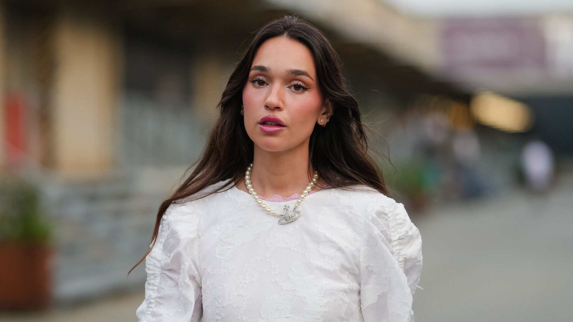 woman with clear skin