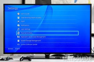 Setting up parental controls on PlayStation