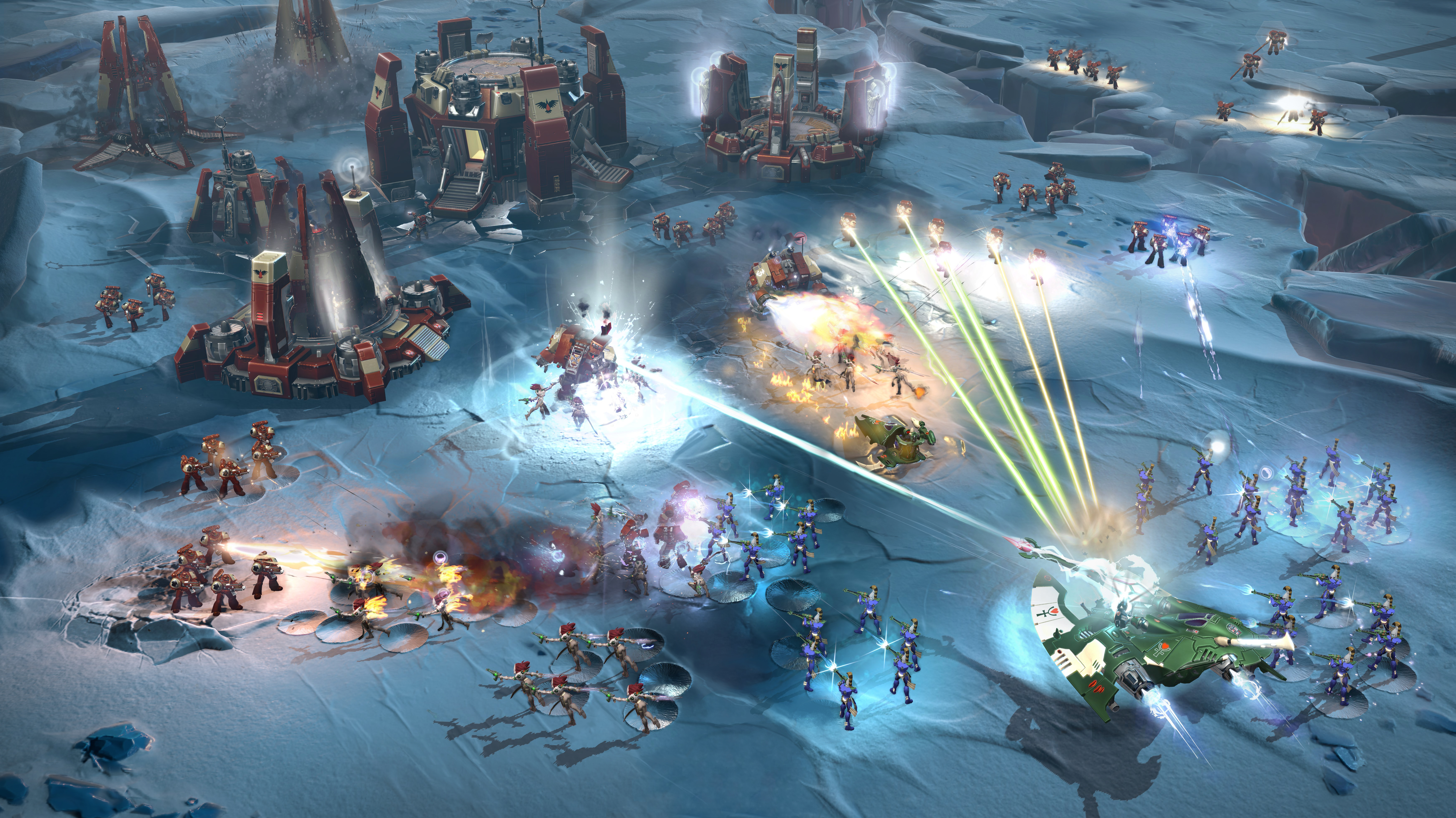 A screenshot from Warhammer Dawn of War III