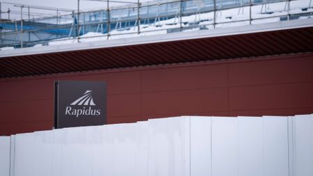 Rapidus semiconductor manufacturing plant under construction in Chitose, Hokkaido 