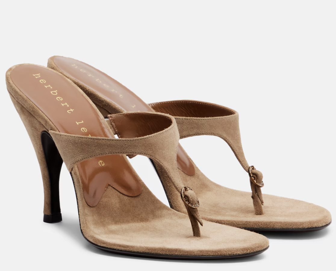 Herbert Levine, Kiss And Tell 100 Suede Mules