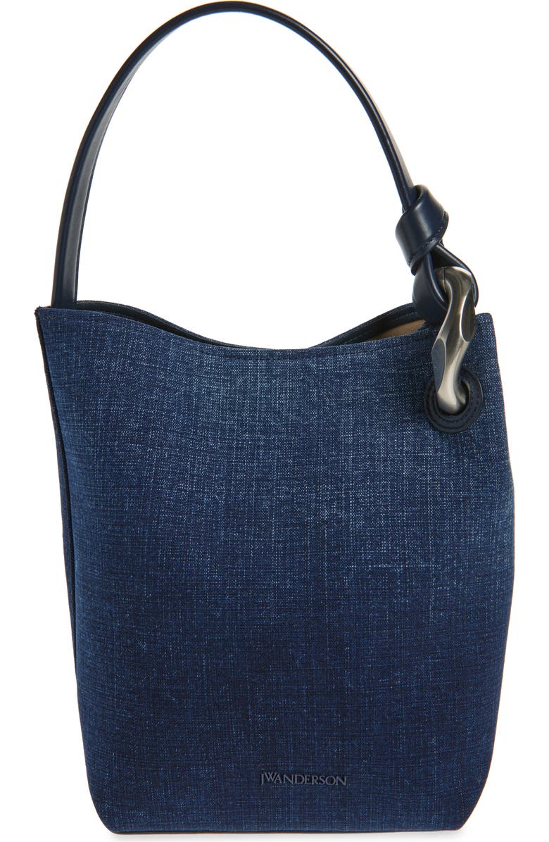 The Jwa Corner Denim Bucket Bag