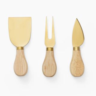 Wooden Handled Cheese Utensils